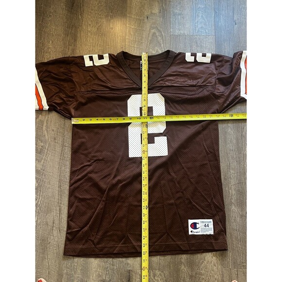 VINTAGE 90's CLEVELAND BROWNS TIM COUCH Jersey By CHAMPION #2 NFL Team Jersey L - Picture 10 of 13